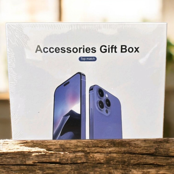 Accessories Gift Box Set 5-in-1 Iphone Charger Airbuds Adapter Cable Magsafe - Picture 2 of 3